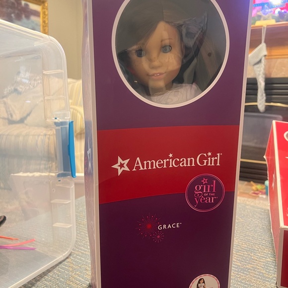 American Girl Doll Grace and Dog - Picture 2 of 2